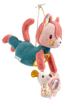 Produktbild von Lilliputiens Kuschelkatze Jeanne - Aktivitätsspielzeug für Babys und Kleinkinder