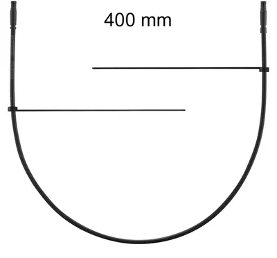 Produktbild von Shimano 12s Di2 Stromkabel 400 mm Für interne Verlegung schwarz