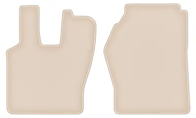 Produktbild von DURBAN Beige Velours-Fußmatten vorne für Scania R i G Nutzfahrzeug (2004-2017)
