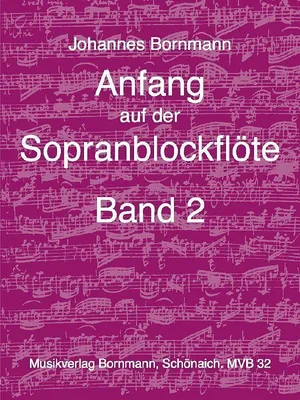 Produktbild von Anfang auf der Sopranblockflöte - Band 2. Bd.2