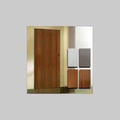 Immagine prodotto di porta a soffietto effetto legno 82x214 cm - col. bianco