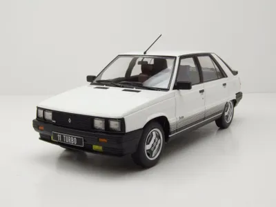 Produktbild von MCG 18589 Renault 11 Turbo 1985 weiß 1:18