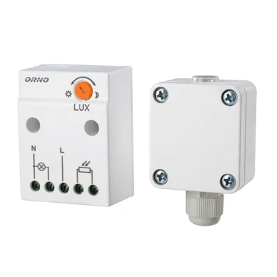 Obrázok produktu pre Súmrakový senzor ORNO OR-CR-232 s externou sondou, IP65