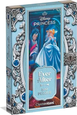 Image de Puzzle 500 Pièces, Clementoni Ever After, Princesses Disney Cendrillon