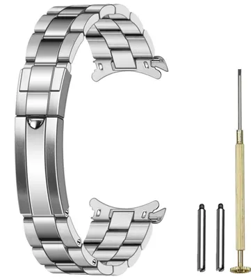 Image de Solidchoice - Bracelet en acier inoxydable pour montres, compatible avec les montres de 20 mm et 22 mm