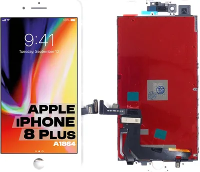 Obrázok produktu pre LCD displej a dotykové sklo, náhradný displej pre Apple iPhone 8 Plus TFT, náhradné diely pre smartfón