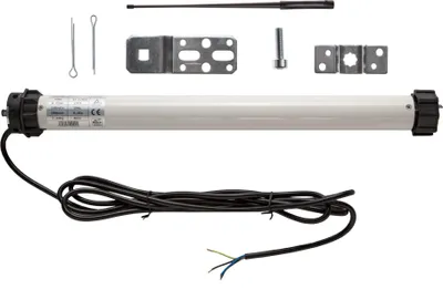Produktbild von Rollladenmotor SL, SL45 10/15 (10 Nm / SW60) leiser Rohrmotor mit Planetengetriebe, 230V, inkl. Wellenadapter & Lager, wartungsfrei, langlebig Jarolift
