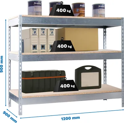 Produktbild von Simonrack Werkbank SIMONWORK BASIC 3 silber 120,0 x 90,0 x 90,0 cm