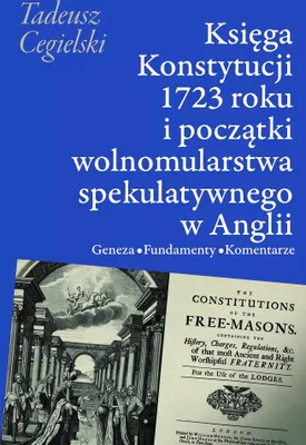 Zdjęcie produktu dla Księga Konstytucji 1723 roku i początki...