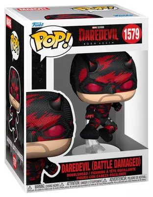 Obrázok produktu pre Figúrka POP Marvel, Daredevil, séria "Born Again", model "Daredevil, poškodený v boji"