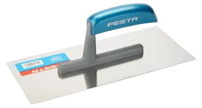 Immagine prodotto di FESTA Cazzuola in acciaio inox manico in legno 280x130mm dritta 31091.01