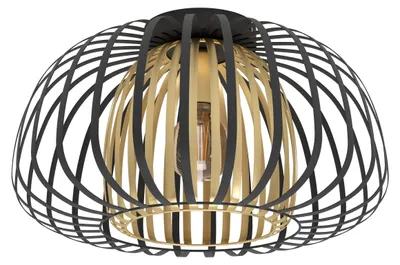 Zdjęcie produktu dla Eglo 99664 ENCINITOS E27 lampa sufitowa Ø450mm czarne złoto