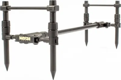 Produktbild von Nash Tackle Micro Rod Pod Rutenhalter für 2 Ruten, Länge 53-90cm, Höhe 21-31cm