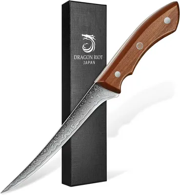 Ausbeinmesser 25 cm, geschmiedet, Stahlklinge, Holzgriff