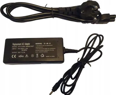 Image de MicroBatterie MBA1308, 40 W, 19 V, 2,1 A, noir