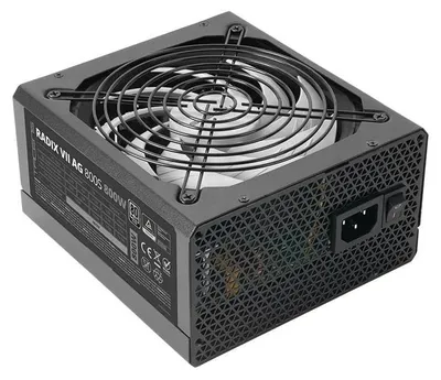 Produktbild von Tacens RADIX VII AG 600S, 600 W, 200 - 240 V, 50/60 Hz, Aktiv, 87%, Überstrom, Überlastung, Überspannung, Kurzschluß, Unterspannung