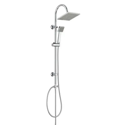 Zdjęcie produktu dla Kolumna prysznicowa Rousseau Soto stal nierdzewna ABS 150 cm 70 cm