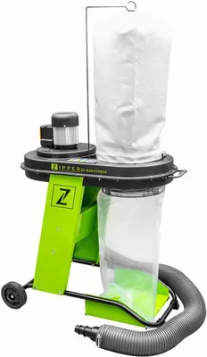 Produktbild von ZIPPER Späneabsauganlage Späneabsaugung ZI-ASA550ESA inkl. 4xAdapter u. Fahrwerk