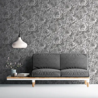 Produktbild von A.S. Création Tapete PintWalls 387181 Blumentapete 3D Blumen Landhaus floral