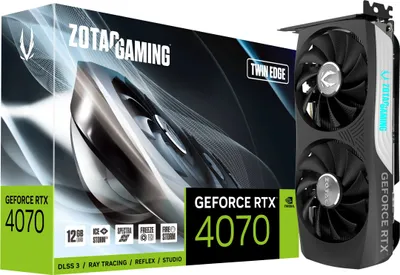 Image de ZOTAC GAMING GeForce RTX 4070 Twin Edge - Photos