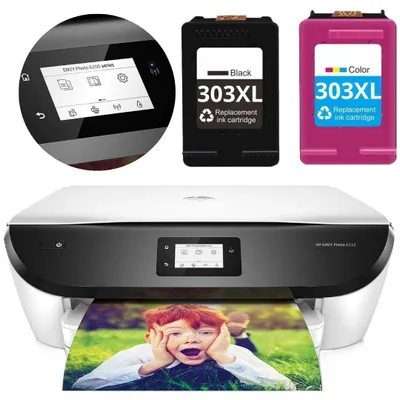 Produktbild von HP Envy Photo 6232 Multifunktions-Tintenstrahldrucker mit WLAN und Duplexfunktion, 303XL