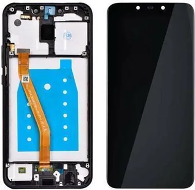 Produktbild von OEM - LCD Display Touchscreen Bildschirm Rahmen Schwarz für Huawei Mate 20 Lite