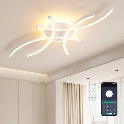 Zdjęcie produktu dla Ściemniająca lampa sufitowa LED z funkcją pamięci 15 W
