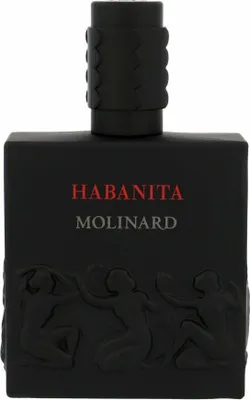 Zdjęcie produktu dla Molinard HABANITA, Kobiety, 75 ml, Geranium, Petitgrain, Ylang-ylang, Cedr, Heliotrop, Jaśmin, Mimoza, Gałka muszkatołowa, Wetiwer, Ylang-ylang, Bursztyn, Mysore, Mech dębowy, Paczula, Wanilia, Spray