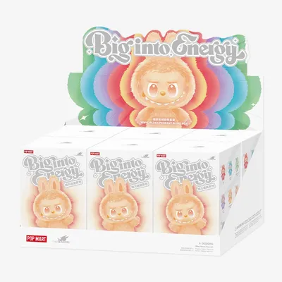 Produktbild von Pop Mart Labubu Big into Energy Blindbox (6er Display)