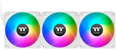 Image de Thermaltake CT140 EX Reverse Fan White 3 Pack ARGB Sync