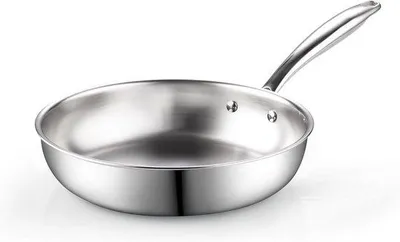 Produktbild von Kochgeschirr Set 12-teilig aus Edelstahl für alle Herdarten - Silber