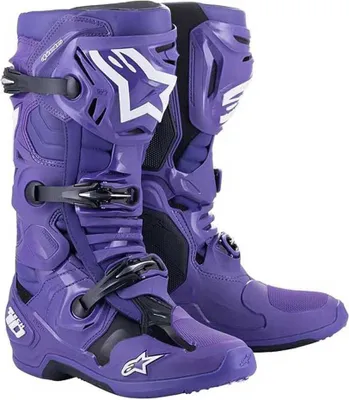 Produktbild von Alpinestars Stiefel Tech 10 Purpl/Blk Größe: 7