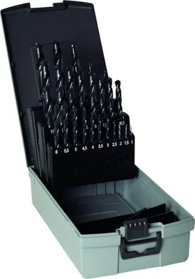 Produktbild von GÜHRING Spiralbohrer-Set DIN338 HSS geschliffen Typ N 1-10,5mm