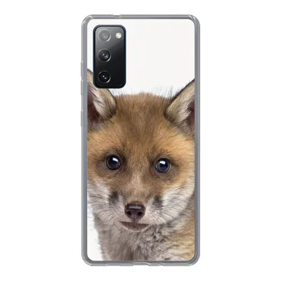Produktbild von MuchoWow® Handyhülle Schutzhülle Hülle für Samsung Galaxy S20 FE Fuchs - Tiere - Jungtier - Jungen - Mädchen - Kind Silikon Softcase Handy Hülle - Abdeckung