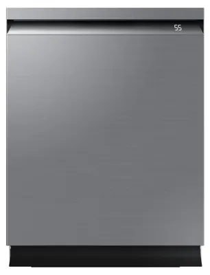 Produktbild von Samsung 14 Maßgedecke, 60 cm, DW7700B, Unterbau Geschirrspüler mit WaterJet Clean, Unterbau, Standardgröße (60 cm), Silber, Berührung, 1,5 m, 1,55 m