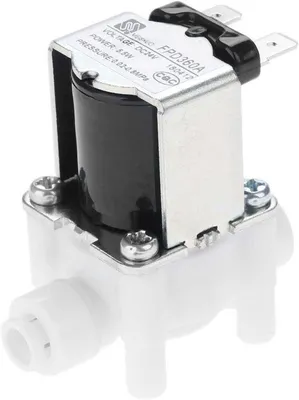 Produktbild von Elektrisches Wasserventil 1/4" Schlauchanschluss für Umkehrosmose Wasseraufbereitungssystem