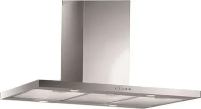 Produktbild von Baumann Inselhaube Mira Isola, Dunstabzugshaube 90cm 90 850m³/h Inox Abluft Umluft Edelstahl