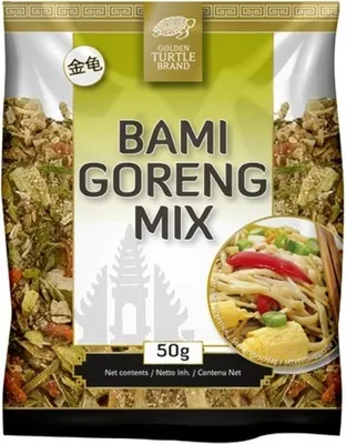 Produktbild von Golden Turtle Mix Gewürze für Bami Goreng 50 g