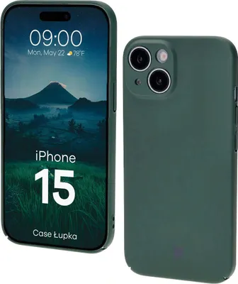 Produktbild von Bizon Case Lupka Apple iPhone 15 grün