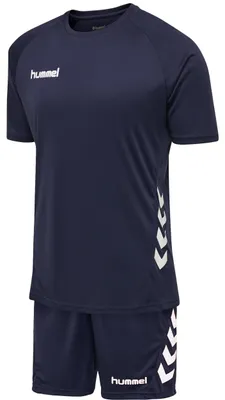 Produktbild von hummel  T-Shirt & Shorts SET Rundhalsausschnitt elastischer Bund Größe: M