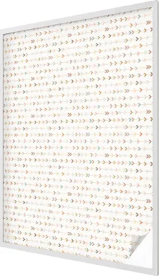 Obrázek produktu pro Vitrážová fólie na okna - 146x100 cm - vitrážový vzor - neprůhledná dekorativní fólie na ochranu soukromí - samolepicí, UV ochrana - vzor šipky
