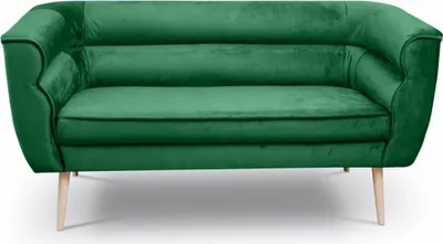 Produktbild von BETTSO Doppelsofa im skandinavischen Stil MARO 2  MG2225 Flaschengrün