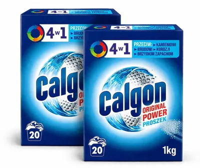 Zdjęcie produktu dla Calgon Proszek 4in1 1 kg - 2 szt.