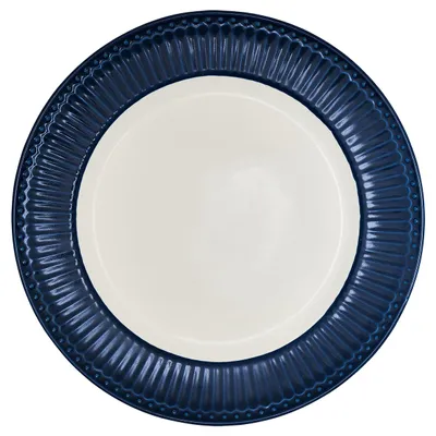 Produktbild von Greengate Alice Speiseteller dark blue 25,6 cm