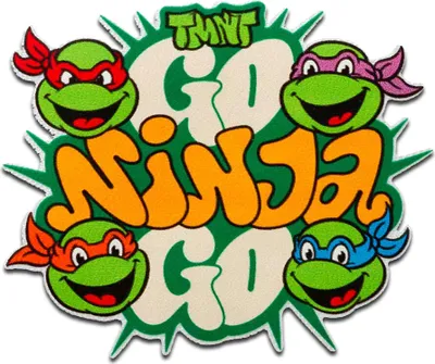 Obrázek produktu pro Mono-Quick Teenage Mutant Ninja Turtles Go Ninja - záplata, nažehlovací, nažehlovací záplata, nášivka, záplata, k nažehlení, velikost: 5,6 x 7 cm