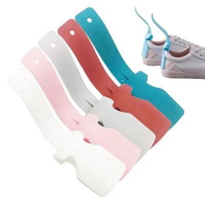 Immagine prodotto di Set di 5 levapiedi in plastica, portatili e flessibili, adatti sia per uomini che per donne, disponibili in 5 colori