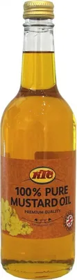 Produktbild von KTC Reines Senföl für Ayurwera Massage Anwendungen 500ml | 100% PURE MUSTARD OIL