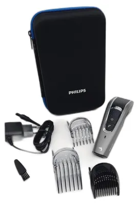 Obrázok produktu pre Philips 5000 series HC5650/15, Čierna, Strieborná, 0,5 mm, 2,8 cm, 4,1 cm, Nerezová oceľ, Batérie