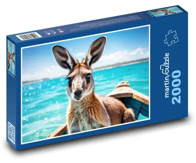 Produktbild von martinpuzzle - Puzzle 2000 Teile - Das Känguru