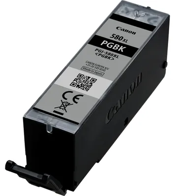 Obrázok produktu pre Canon PGI-580 XL, Vysoký (XL) výnos, Čierna, Atrament na pigmentovej báze, 18,5 ml, 1 kusov, Balenie po jednom kuse